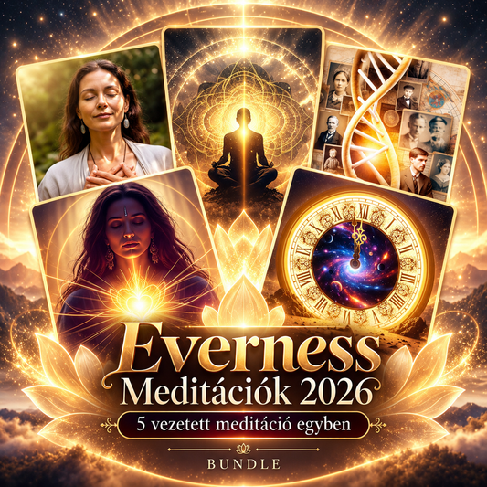 Everness Meditációk 2026 – 5 vezetett meditáció egy csomagban